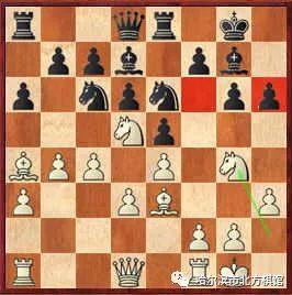 国际象棋特级大师韦奕11岁时的一盘对局