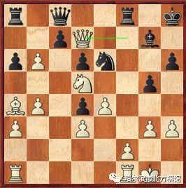 国际象棋特级大师韦奕11岁时的一盘对局