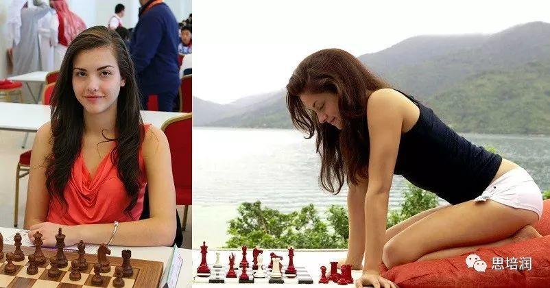 世界国象第一美女亚历山德拉-波泰兹集美貌和智慧于一身